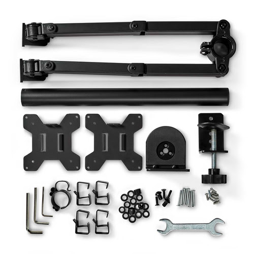 Support écran à pincer - 2 écrans 15- 32" - Accessoire écran - 4
