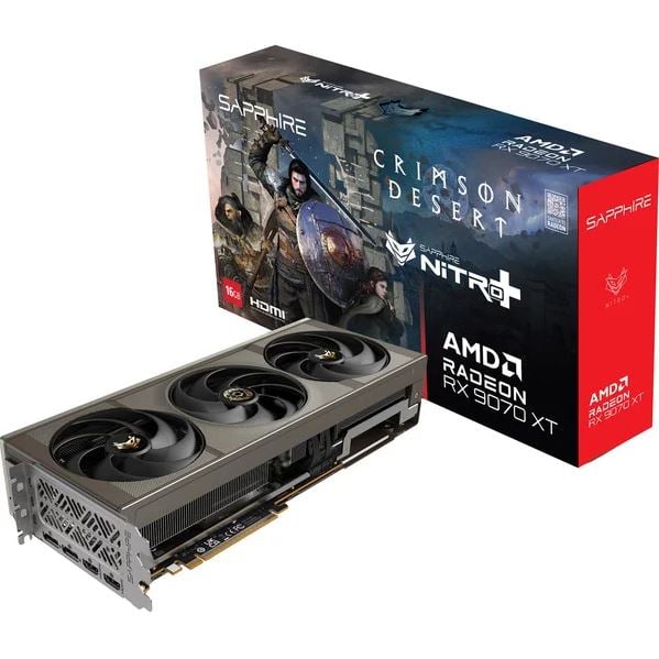 Sapphire Nitro+ RX 9070 XT CRIMSON DESERT GAMING OC 16G - Carte graphique - 0