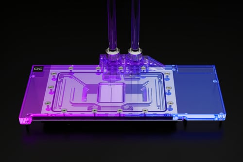 Alphacool Eisblock Aurora RX 7900XTX/XT Nitro avec BackP  (15707) - Achat / Vente Accessoires watercooling sur Cybertek.fr - 2