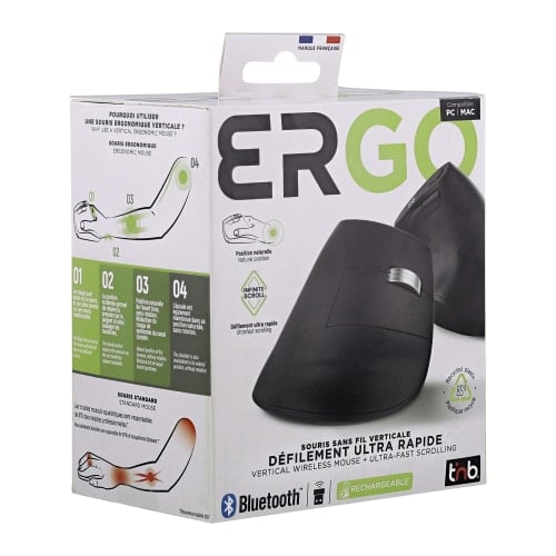 T'nB Ergo Infinite - Souris PC T'nB - Cybertek.fr - 1