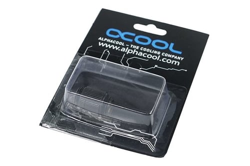 Alphacool Fitting double écrou G1/4 AG vers G1/4 AG - Noir  (17033) - Achat / Vente Accessoires watercooling sur Cybertek.fr - 1