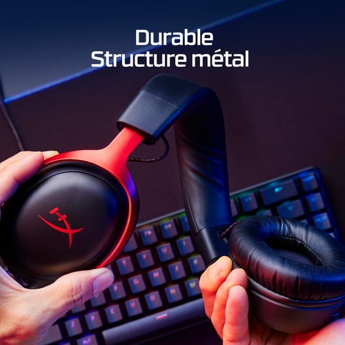 HyperX Cloud III Stereo Noir - Micro-casque - Cybertek.fr - 5
