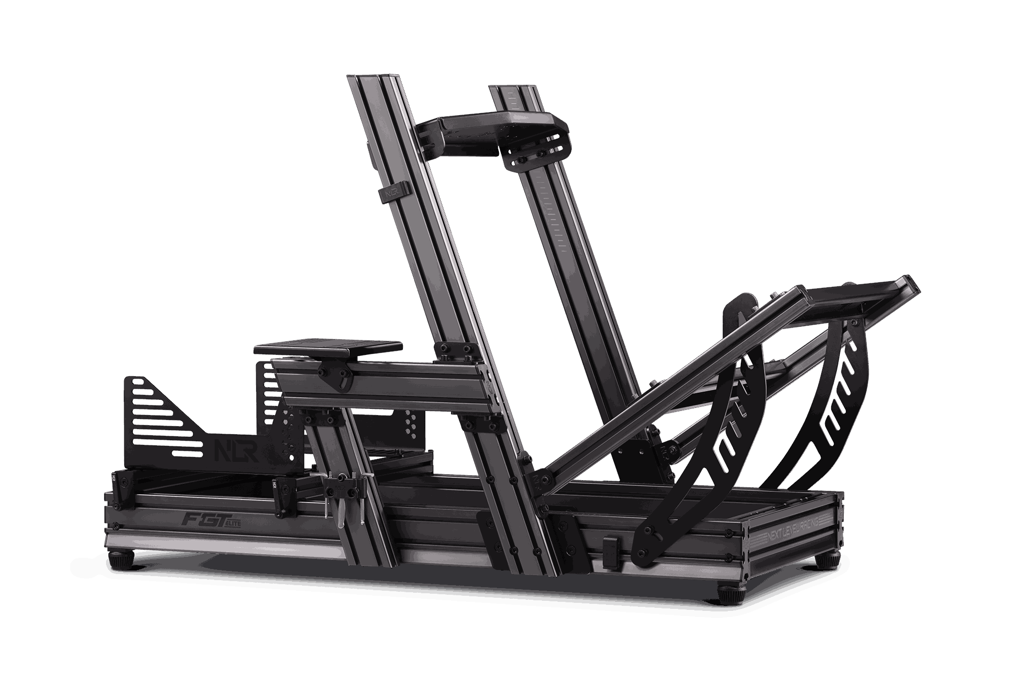 Chassis Simracing Next Level Racing F-GT Elite Aluminium - Châssis Seul - Wheel Plate Edition Cybertek