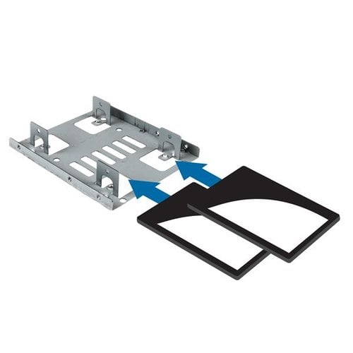 StarTech Kit de Fixation 3.5" pour 2xSSD 2.5" - BRACKET25X2 - Accessoire boîtier - 4