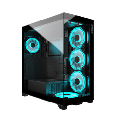 M.RED Radiant.X Black Noir - Boîtier PC M.RED - Cybertek.fr - 0