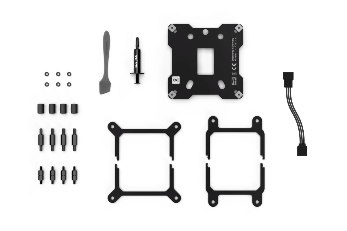 Alphacool Waterblock CPU Core 1 LT Aurora Acrylic  (13886) - Achat / Vente Accessoires watercooling sur Cybertek.fr - 2