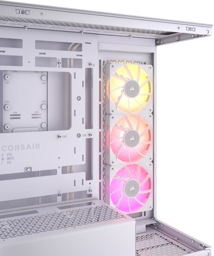 Corsair iCUE LINK 3500X RGB Blanc Blanc - Boîtier PC Corsair - 2