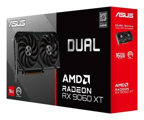 Asus Dual Radeon RX 9060 XT 16Go  - Carte graphique Asus - 11