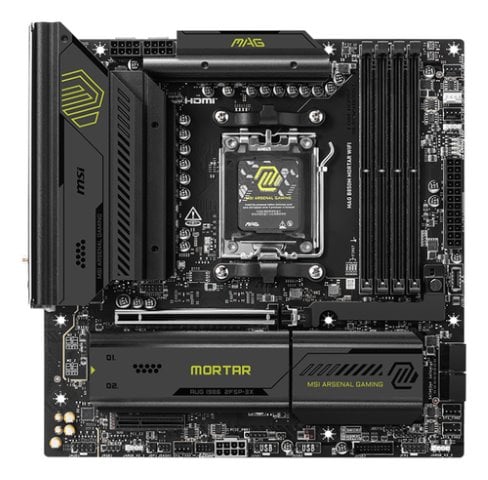 MSI MAG B850M MORTAR WIFI Micro-ATX  - Carte mère MSI - 3