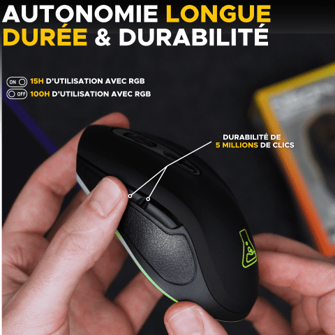 The G-LAB Kult Krypton - Souris PC The G-LAB - Cybertek.fr - 5