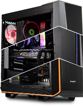 PC à personnaliser esthétique avec 3 options